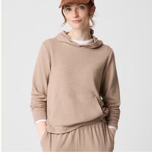 J. Crew Factory Women's Tan Hoodie Sweatshirt